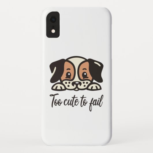 失敗するには可愛すぎる Case-Mate iPhoneケース (裏面)