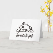 失敗するのが可愛すぎる カード (黄色い花)