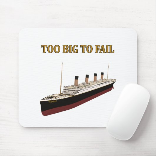 失敗する巨大な余りに大きい マウスパッド (マウス)