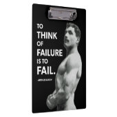 失敗する（アーサー・サクソン） – 旧学校ボディビル クリップボード (右)