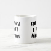 失敗す遠くにる コーヒーマグカップ (中央)