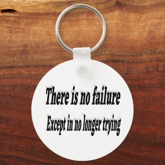 失敗なしやる気を起こさせる引用文 キーホルダー (裏面)
