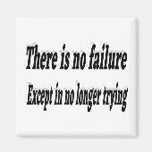 失敗なしやる気を起こさせる引用文 マグネット (正面)