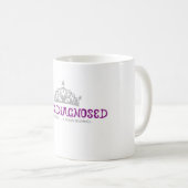 失敗によって診断されるマグ コーヒーマグカップ (正面右)