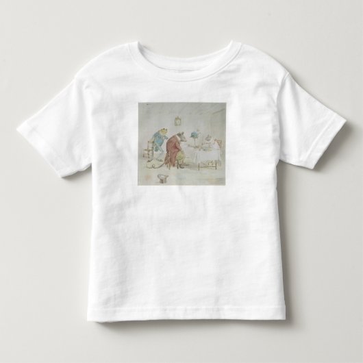 、失敗のマウス、与えます私達にbeerを祈って下さい トドラーTシャツ (正面)