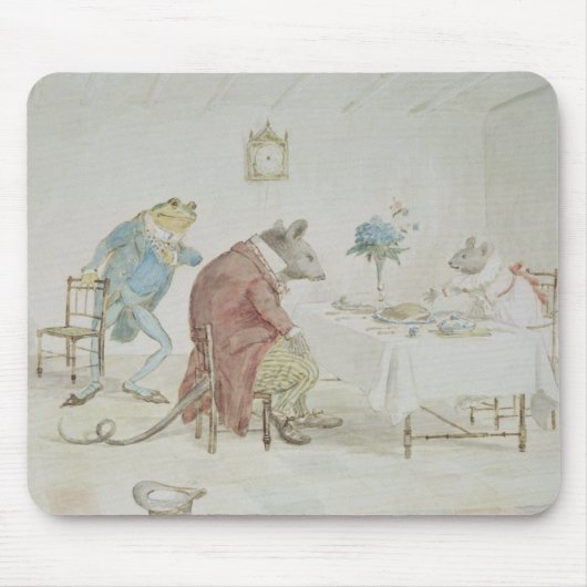 、失敗のマウス、与えます私達にbeerを祈って下さい マウスパッド (正面)