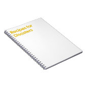 失敗のレシピ ノートブック (右側)