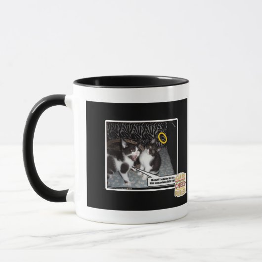 失敗の潔白な人 マグカップ (左)