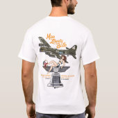 失敗の自由の美女の復帰のチーム Tシャツ (裏面)