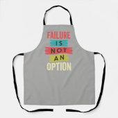 失敗はオプションではない エプロン (正面)