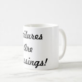 失敗は恵み! コーヒーマグカップ (正面右)