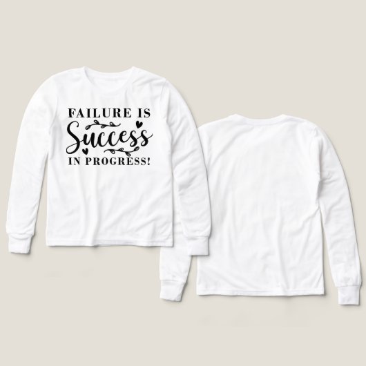 失敗は成功だ (デザイン 正面＆背面)