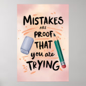 失敗は試みている証拠だ ポスター (正面)