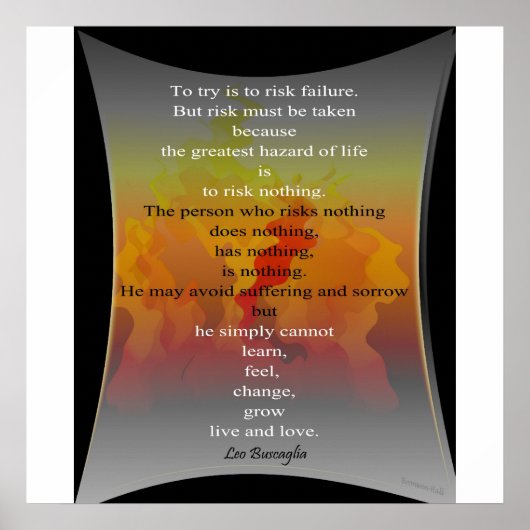 失敗を危うくする ポスター (正面)