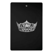 失敗アメリカのスタイルの王冠の小型クリップボード ミニクリップボード (裏面)