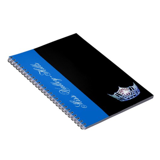 失敗アメリカのスタイルの青い王冠のノート ノートブック (右側)