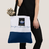 失敗アメリカのスタイルカスタムな色の王冠のトート トートバッグ (クローズアップ)