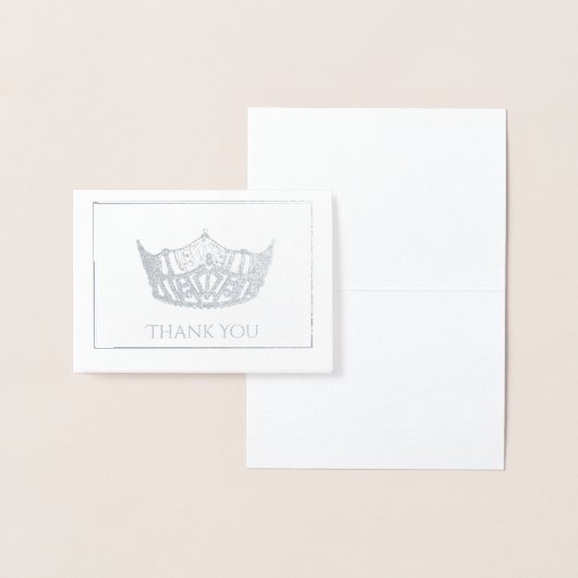 失敗アメリカのスタイルホイルの王冠の小型カード 箔カード (ディスプレー)