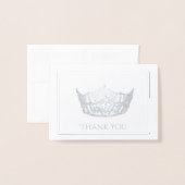 失敗アメリカのスタイルホイルの王冠の小型カード 箔カード (封筒付き正面)