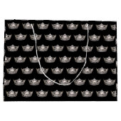 失敗アメリカのバッグ大きい銀製の王冠のギフト ラージペーパーバッグ (裏面)