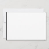 失敗アメリカの平らなノートのカード銀の王冠か黒 ノートカード (裏面)