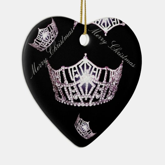 失敗アメリカの銀製の王冠のクリスマスのオーナメント セラミックオーナメント (右)