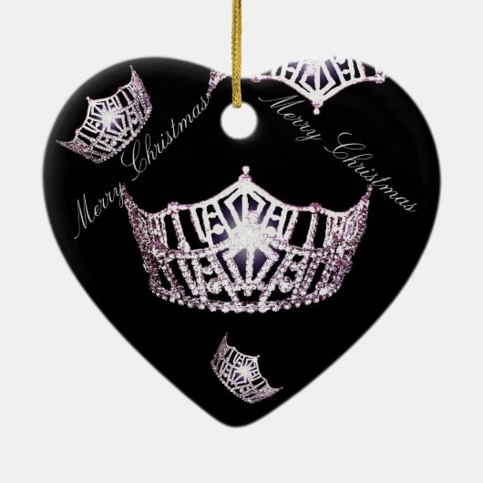 失敗アメリカの銀製の王冠のクリスマスのオーナメント セラミックオーナメント (裏面)