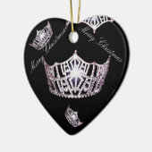 失敗アメリカの銀製の王冠のクリスマスのオーナメント セラミックオーナメント (左)