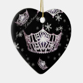 失敗アメリカの銀製の王冠のクリスマスのオーナメント セラミックオーナメント (右)