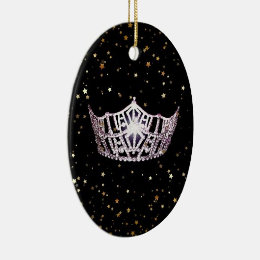 失敗アメリカの銀製の王冠のクリスマスのオーナメント セラミックオーナメント (右)