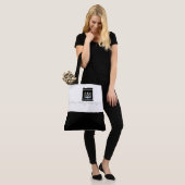 失敗アメリカ米国は黒い最下の王冠の戦闘状況表示板のスタイルを作ります トートバッグ (モデル)