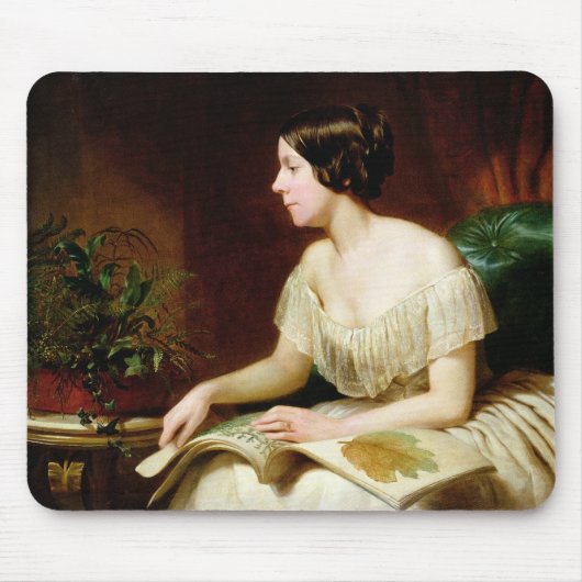 失敗アンプラット、有名な植物学者 マウスパッド (正面)