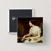 失敗アンプラット、有名な植物学者 缶バッジ (正面&裏面)