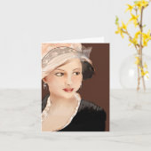 失敗エマWoodhouse (ジェーンAusten)のメッセージカード カード (黄色い花)