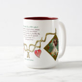 失敗ユリElsie (陶磁器のマグ) ツートーンマグカップ (正面右)