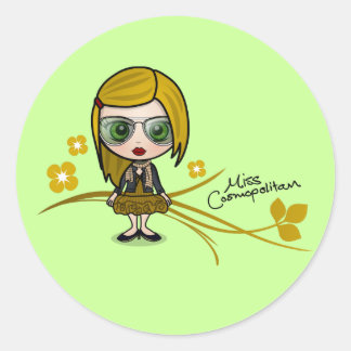 "失敗全世界的な"のステッカー ラウンドシール