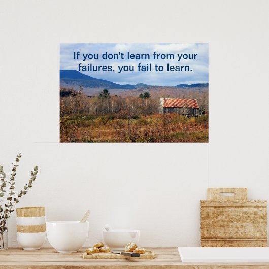 失敗学から ポスター (キッチン)