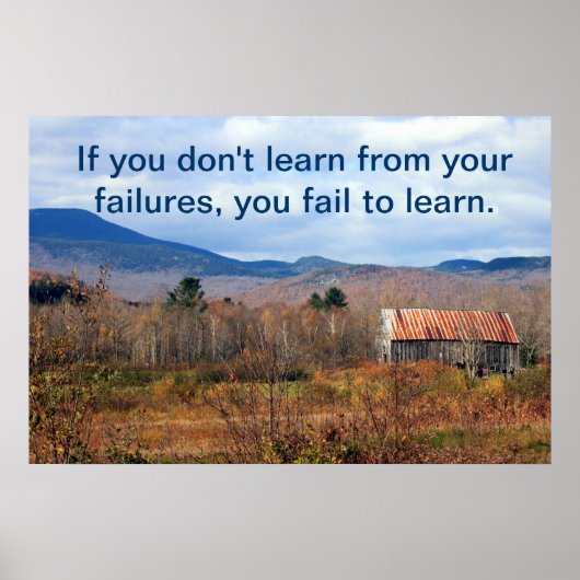失敗学から ポスター (正面)