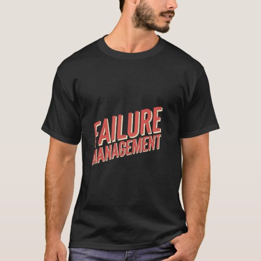 失敗管理アカデミック学生学校 --- Tシャツ (正面)