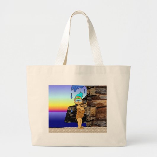 失敗4月 ラージトートバッグ (正面)