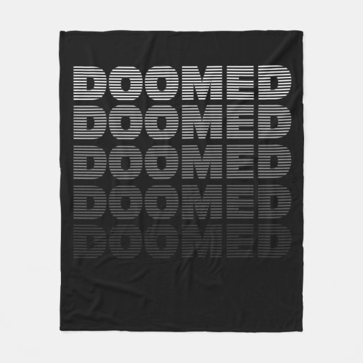 失敗 フリースブランケット (正面)