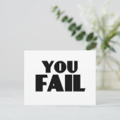 失敗 ポストカード (スタンド正面)