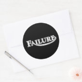 失敗 ラウンドシール (封筒)
