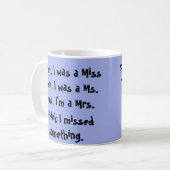 失敗、氏およびMug夫人 コーヒーマグカップ (正面左)