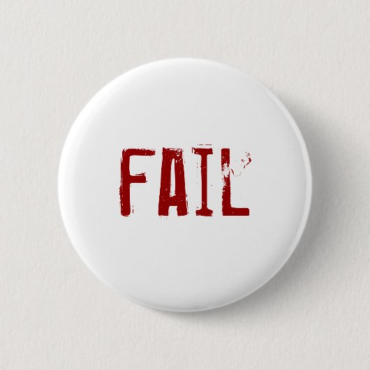 失敗 缶バッジ (正面)