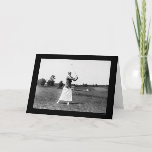 失敗E. Pickhardt Playingのゴルフ1914年 カード (正面)