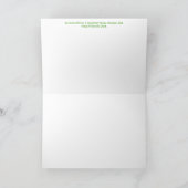 失敗Jekyllのメッセージカード カード (内部)