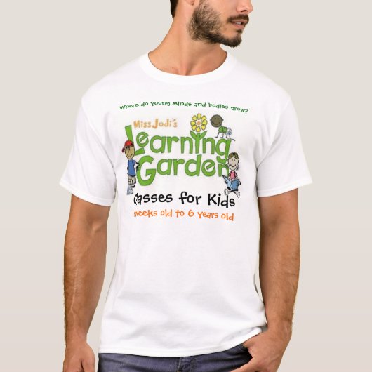 失敗Jodiの学ぶ庭のロゴのワイシャツ Tシャツ (正面)