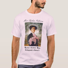 失敗Lydia Nahiwaのワイシャツ Tシャツ
