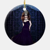 失敗Priscillaのビロードのオーナメント セラミックオーナメント (裏面)